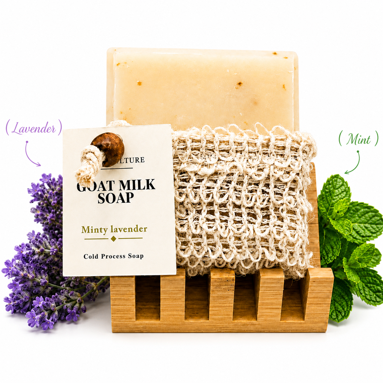 Clean Culture™ Lavender & Mint Soap Bar