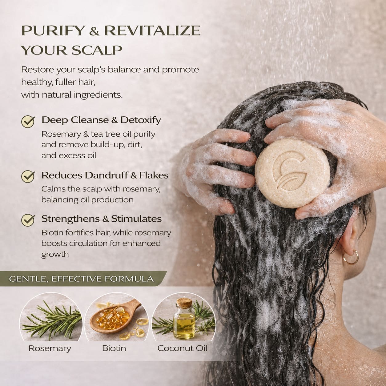 Clean Culture™ Natural Shampoo Bar